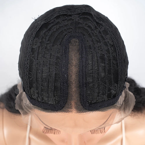 Synthetic Lace Front Wigs For Black Women 40 Inch Long Curly Lace Wigs Ombre Blonde Highlight White Cosplay Wig