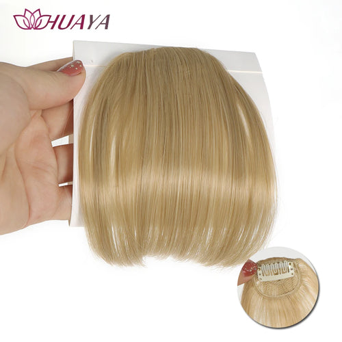 Synthetic Air Bangs Hair Clip-In Extension Front Fringes Hair pieces Air Bangs Fiber Hair Accessorie Invisible Natural