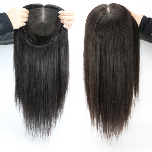 Silk Base Wig Full Hand Tied Lace Base Remy European Hair Glueless Wear Go Light Thin Soft 5x5'' Silk Top Pre Plucked for Women