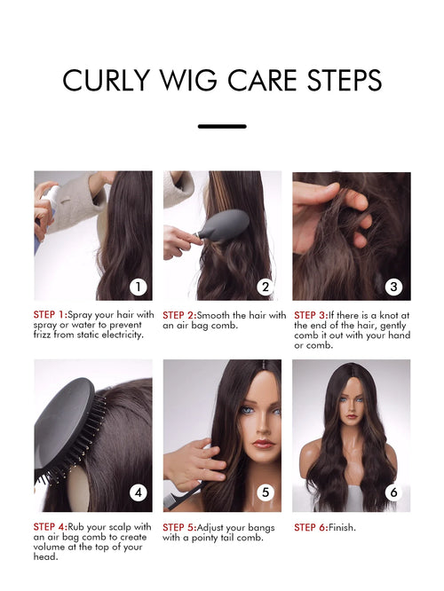 Long Wavy Silver Ash Ombre Cosplay Synthetic Wigs Natural Curly Gray Black Hair Wig with Bangs for Women Afro Heat Resistant