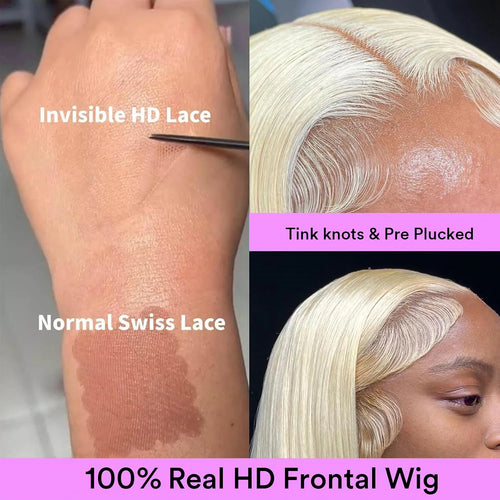 Glueless Wig 613 Blonde Body Wave 5X5 Ready and Go Glueless Human Hair Wig Vietaese Raw Human Hair Hd Lace Frontal Wig For Women