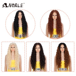 Noble Synthetic Lace Front Wig 30 Inch Long Curly Hair Wigs Lace Front Afro Kinky Curly Lace Wigs For Women Lace Front Wig