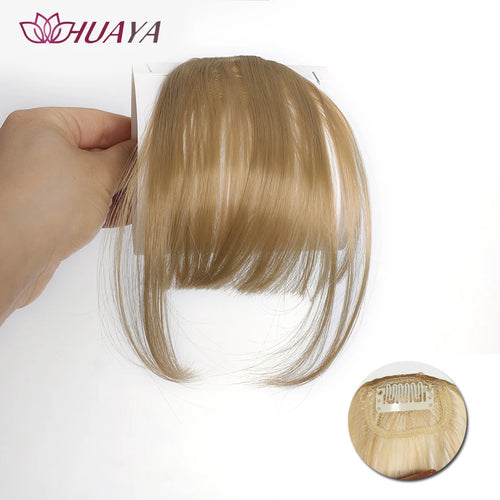 Synthetic Air Bangs Hair Clip-In Extension Front Fringes Hair pieces Air Bangs Fiber Hair Accessorie Invisible Natural