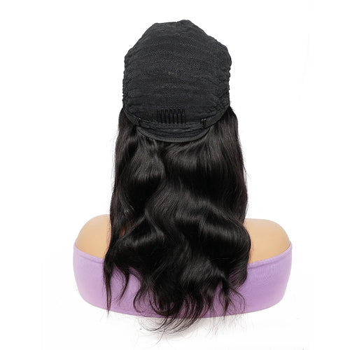 Ombre Honey Blonde Body Wave Closure Wig Indian Remy Human Hair 4x1 T Part Transparent Lace Wig 1B27/30 Color Pre-Plucked Almac