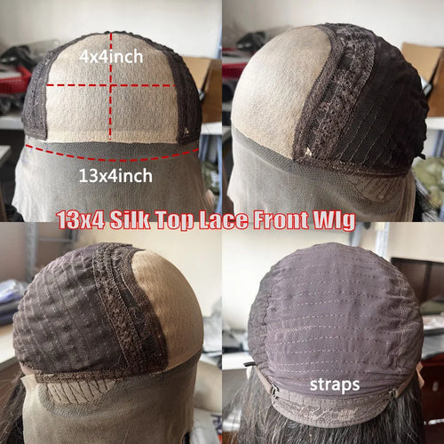 Soft Highlight Blonde Boby Wave 5x5 Silk Base Jewish Human Hair Wig With Baby Hair HD Lace European Hair Preplucked Glueless