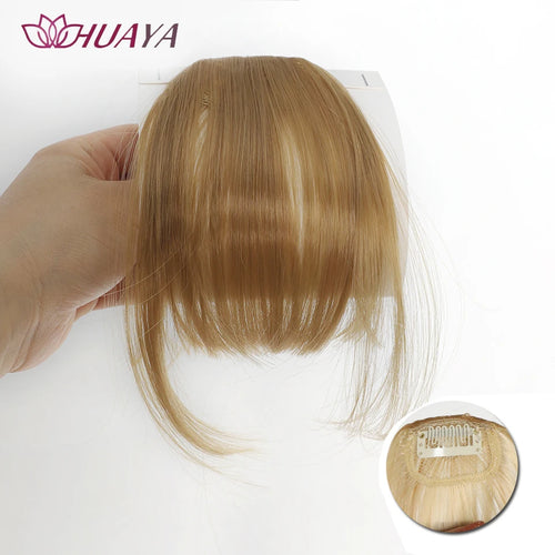 Synthetic Air Bangs Hair Clip-In Extension Front Fringes Hair pieces Air Bangs Fiber Hair Accessorie Invisible Natural