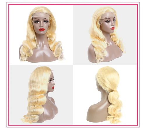 Glueless Wig 613 Blonde Body Wave 5X5 Ready and Go Glueless Human Hair Wig Vietaese Raw Human Hair Hd Lace Frontal Wig For Women