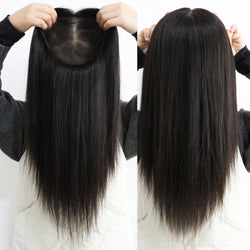 Silk Base Wig Full Hand Tied Lace Base Remy European Hair Glueless Wear Go Light Thin Soft 5x5'' Silk Top Pre Plucked for Women