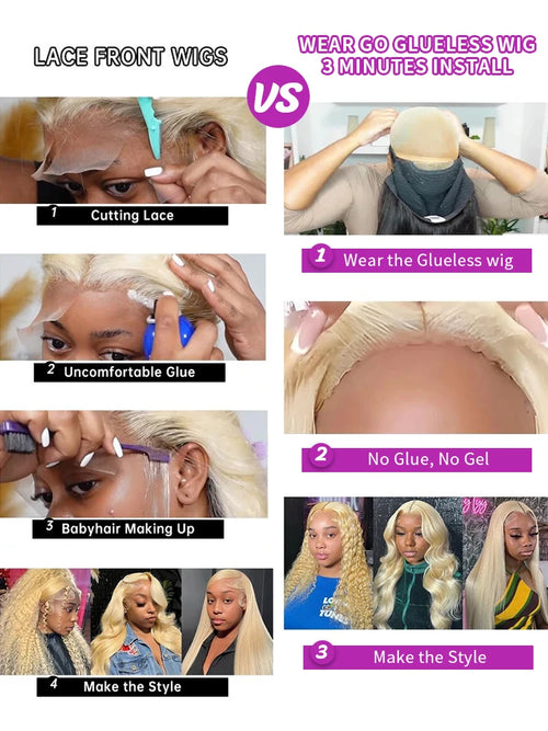 30 40 Inch 613 Honey Blonde 13x6 Hd Transparent Lace Front Human Hair 13x4 Bone Straight Lace Frontal Wig for Women 250 Density