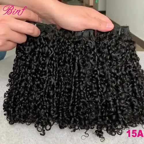 Burmese Pixie Curls Human Hair Bundles Deals Vietnamese 100% Raw Human Virgin Hair Weave Bundle Ocean Spiral Curly Hair Bundles