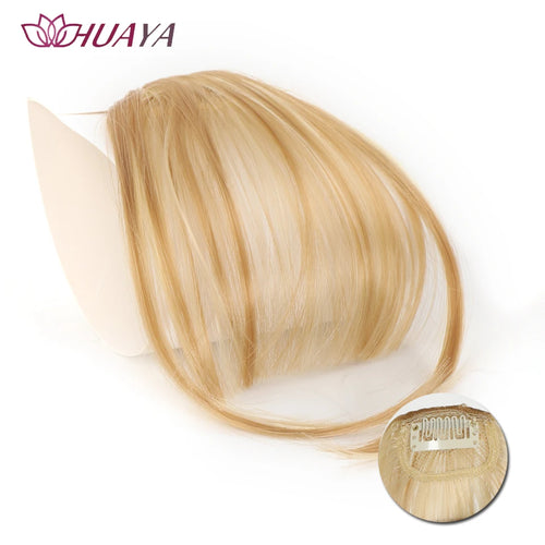 Synthetic Air Bangs Hair Clip-In Extension Front Fringes Hair pieces Air Bangs Fiber Hair Accessorie Invisible Natural