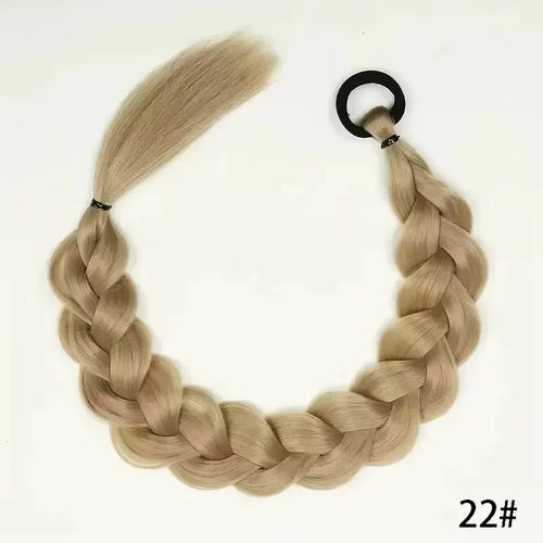 24-Inch Synthetic Long Braided Ponytail