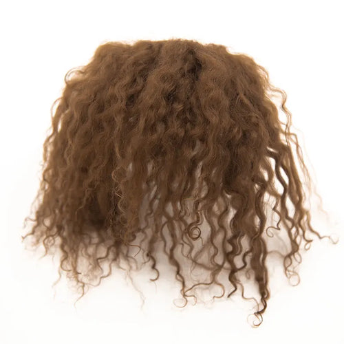 Witdiy™ 25-Color Sheepskin Wool Curly Hair Wefts – DIY Doll Wig & Craft Extension Set