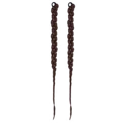 Twist Braided Ponytail Extension – Long Synthetic Hairpiece, 1–2 Piece Set