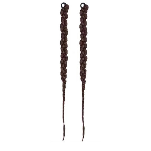 Twist Braided Ponytail Extension – Long Synthetic Hairpiece, 1–2 Piece Set