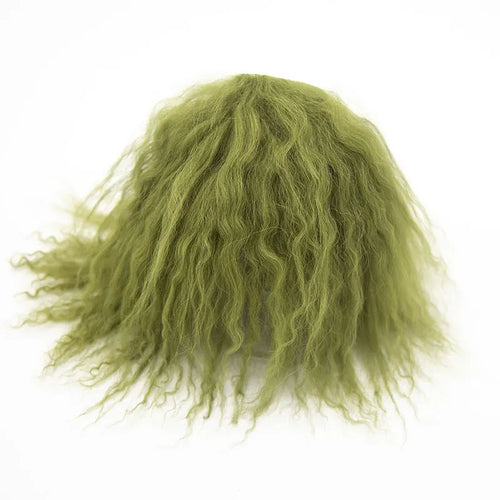 Witdiy™ 25-Color Sheepskin Wool Curly Hair Wefts – DIY Doll Wig & Craft Extension Set
