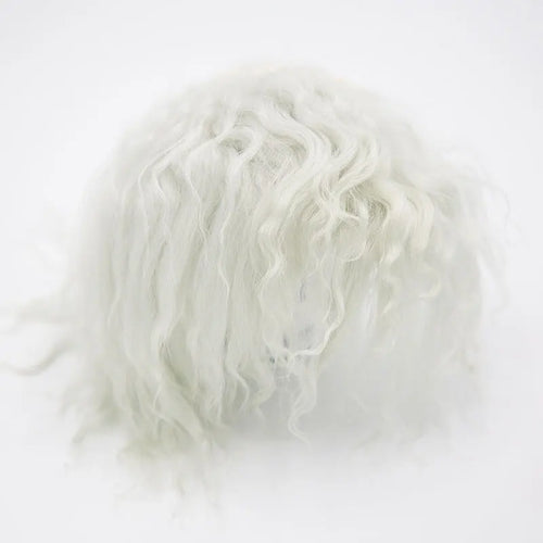 Witdiy™ 25-Color Sheepskin Wool Curly Hair Wefts – DIY Doll Wig & Craft Extension Set