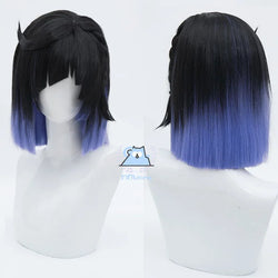 Yelan Genshin Wig – Gradient Short Hair with Natural-Look Fibers for Cosplay & Events