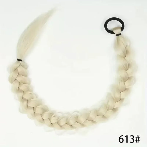 24-Inch Synthetic Long Braided Ponytail
