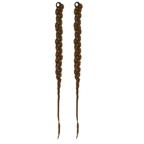 Twist Braided Ponytail Extension – Long Synthetic Hairpiece, 1–2 Piece Set