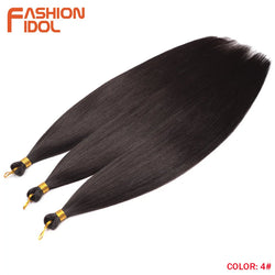 Yaki Straight Pony Hair Bundles 28 Ombre Brown