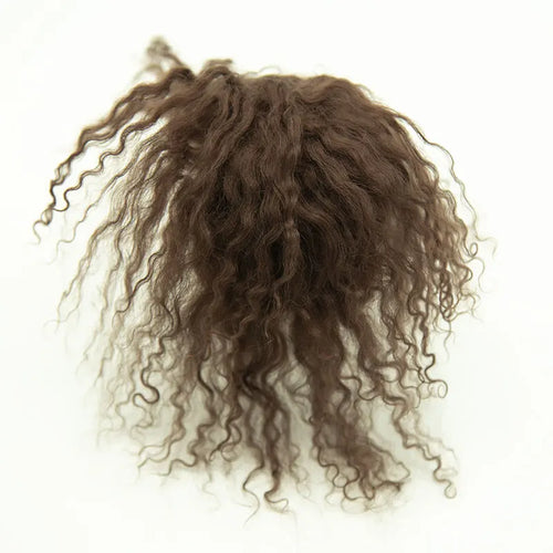 Witdiy™ 25-Color Sheepskin Wool Curly Hair Wefts – DIY Doll Wig & Craft Extension Set