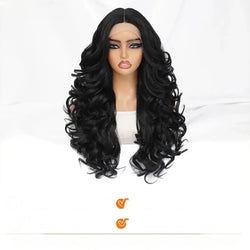 24" Synthetic Lace Front Wig for Black Women – Curly Afro