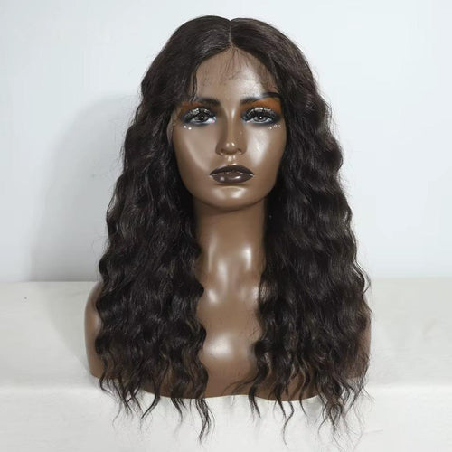 Noble 20 Inch Curly Synthetic Lace Front Wig – Ombre Blonde