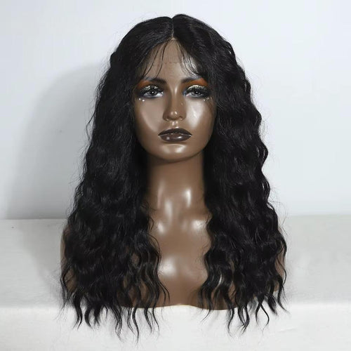 Noble 20 Inch Curly Synthetic Lace Front Wig – Ombre Blonde