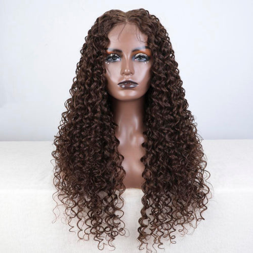 Synthetic Lace Front Wig 30 Inch Afro Kinky Curly