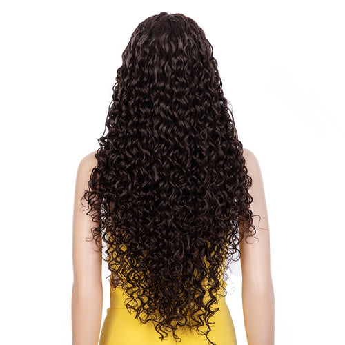 Synthetic Lace Front Wig 30 Inch Afro Kinky Curly