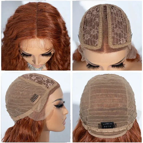 Noble 20 Inch Curly Synthetic Lace Front Wig – Ombre Blonde