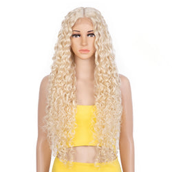 Synthetic Lace Front Wig 30 Inch Afro Kinky Curly