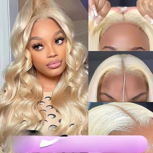 613 Blonde Body Wave Glueless Wig 5x5 HD Lace